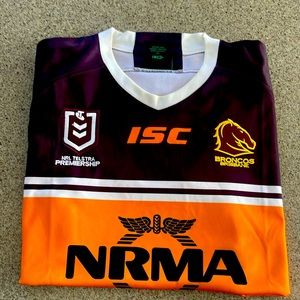 Brisbane Broncos NRL Telstra Premiership Rugby Jersey